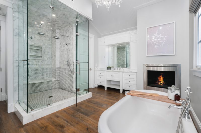 Spa-like Shower Space